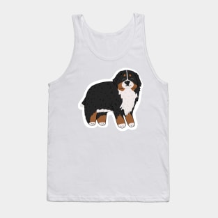 Bernese Mountain Dog Drawn Badly Tank Top